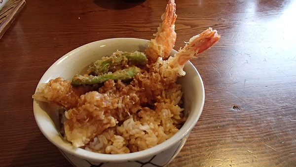 海老天丼